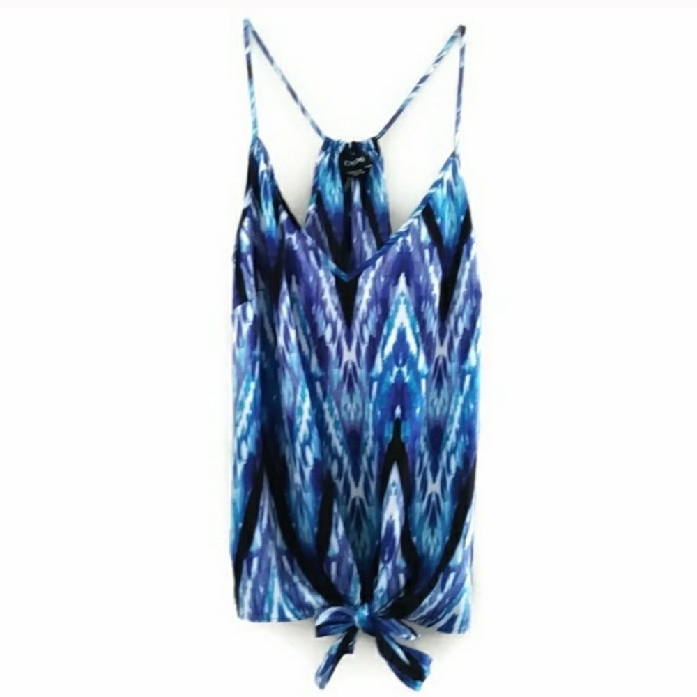 Bebe Chiffon Tank Top